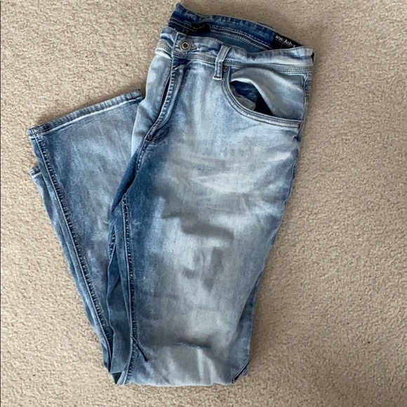 Blue faded jeans - Picture 3 of 5